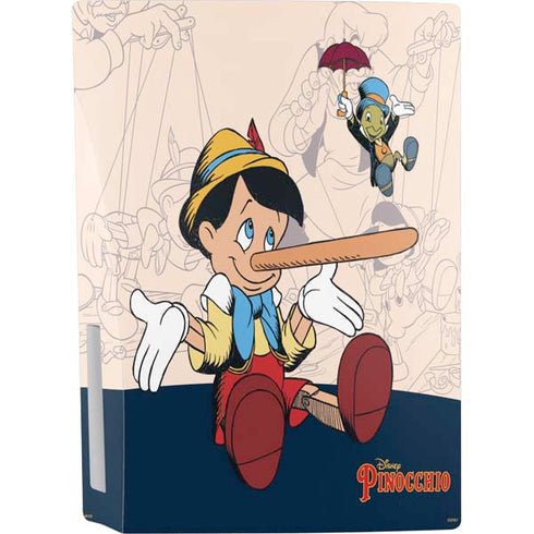 Disney Pinocchio and Jiminy Cricket PS5 Console Skin