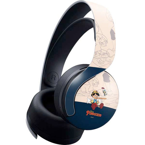 Disney Pinocchio and Jiminy Cricket PULSE 3D Wireless Headset for PS5 Skin