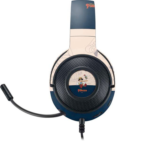 Disney Pinocchio and Jiminy Cricket Razer Kraken X Skin