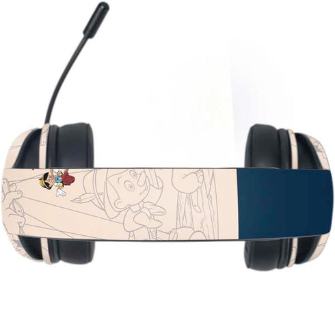 Disney Pinocchio and Jiminy Cricket Razer Kraken X Skin