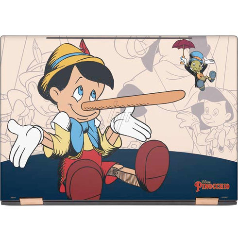 Disney Pinocchio and Jiminy Cricket HP Spectre Skin