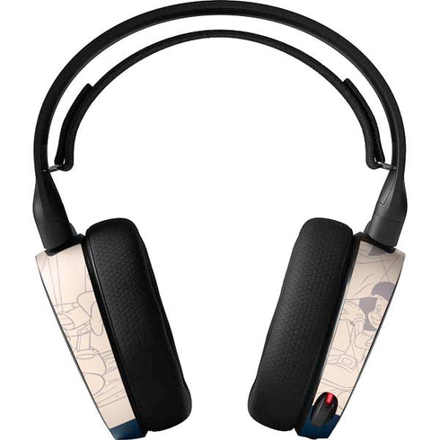 Disney Pinocchio and Jiminy Cricket SteelSeries Arctis 5 Skin