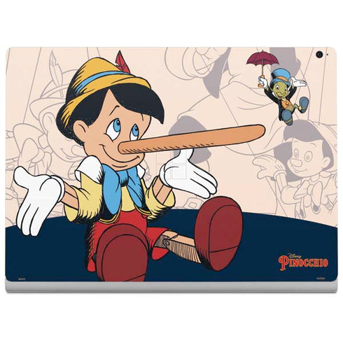 Disney Pinocchio and Jiminy Cricket Surface Book 2 15in Skin