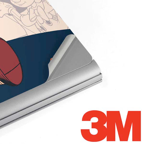 Disney Pinocchio and Jiminy Cricket Surface Book 2 15in Skin
