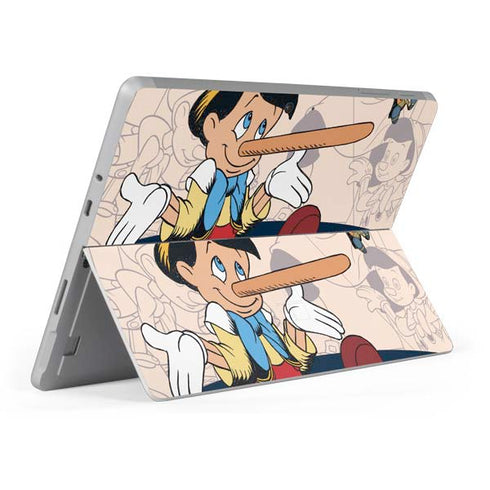 Disney Pinocchio and Jiminy Cricket Surface Go Skin