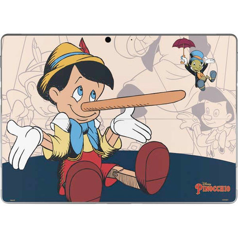 Disney Pinocchio and Jiminy Cricket Surface Pro 8 Skin