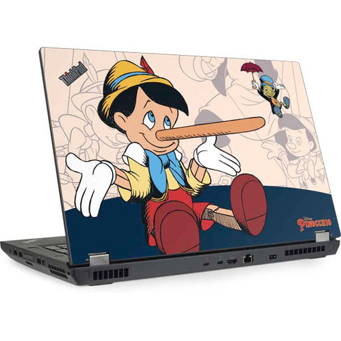 Disney Pinocchio and Jiminy Cricket Lenovo ThinkPad Skin