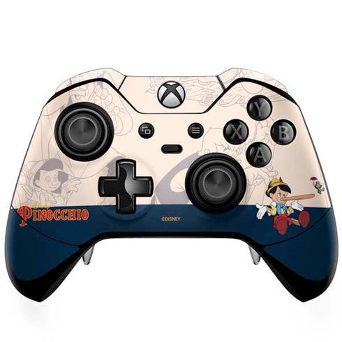 Disney Pinocchio and Jiminy Cricket Xbox One Elite Controller Skin