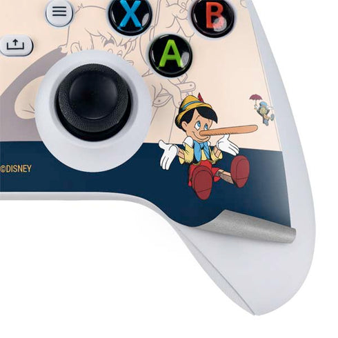 Disney Pinocchio and Jiminy Cricket Xbox Series S Bundle Skin