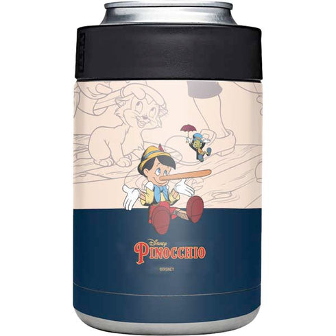 Disney Pinocchio and Jiminy Cricket Yeti Colster Can Insulator Skin