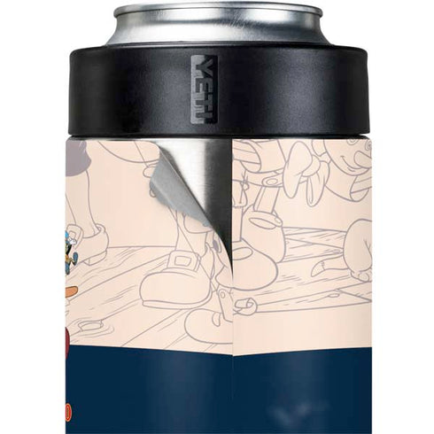 Disney Pinocchio and Jiminy Cricket Yeti Colster Can Insulator Skin
