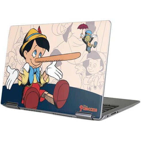 Disney Pinocchio and Jiminy Cricket Yoga 710 14in Skin