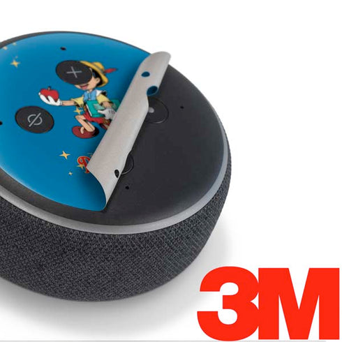 Disney Pinocchio No Strings Attached Amazon Echo Dot Skin