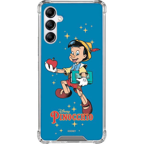 Disney Pinocchio No Strings Attached Galaxy A14 5G Clear Case
