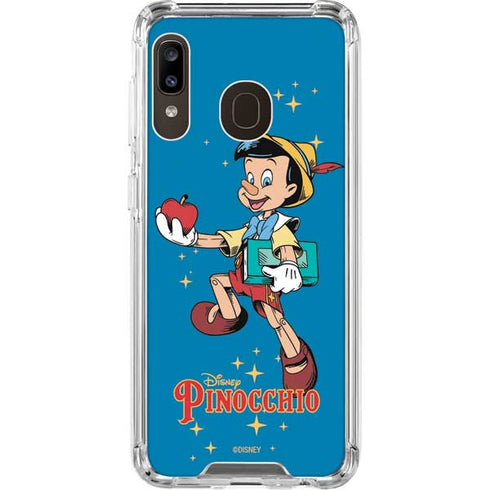 Disney Pinocchio No Strings Attached Galaxy A30 Clear Case