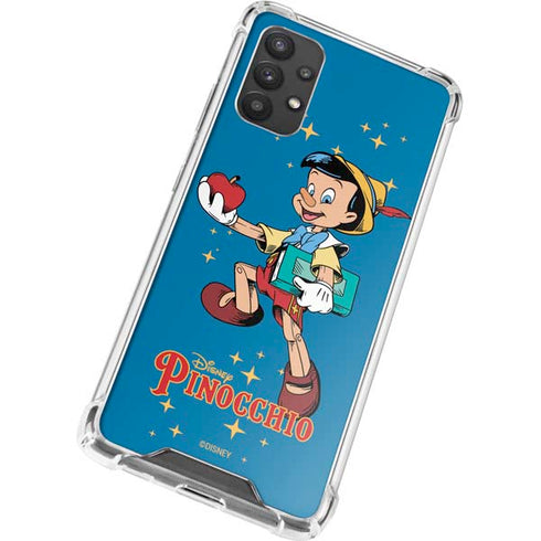 Disney Pinocchio No Strings Attached Galaxy A32 5G Clear Case