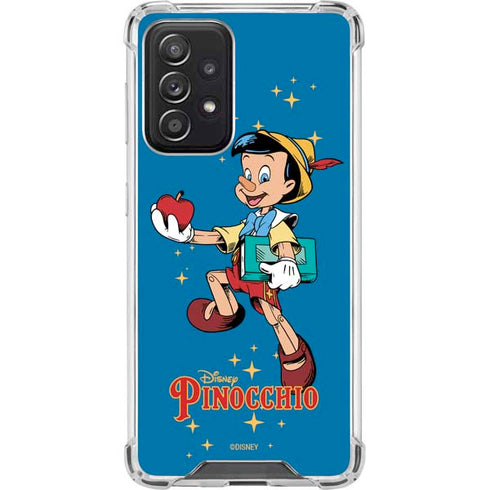 Disney Pinocchio No Strings Attached Galaxy A52 5G Clear Case