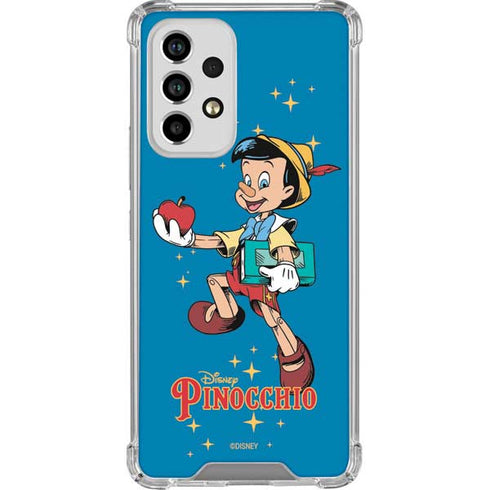 Disney Pinocchio No Strings Attached Galaxy A53 5G Clear Case