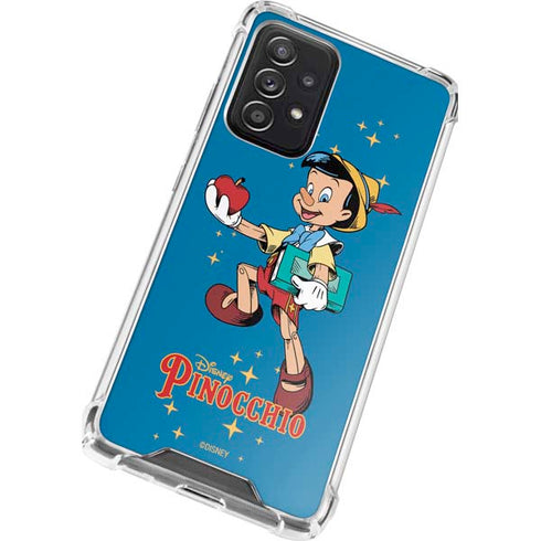 Disney Pinocchio No Strings Attached Galaxy A72 5G Clear Case