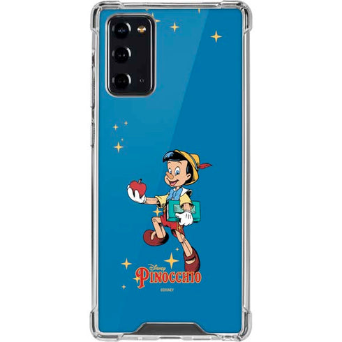 Disney Pinocchio No Strings Attached Galaxy Note20 5G Clear Case