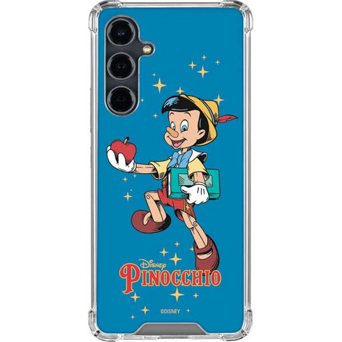 Disney Pinocchio No Strings Attached Galaxy S23 FE Clear Case