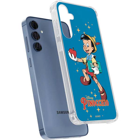 Disney Pinocchio No Strings Attached Galaxy S24 Clear Case
