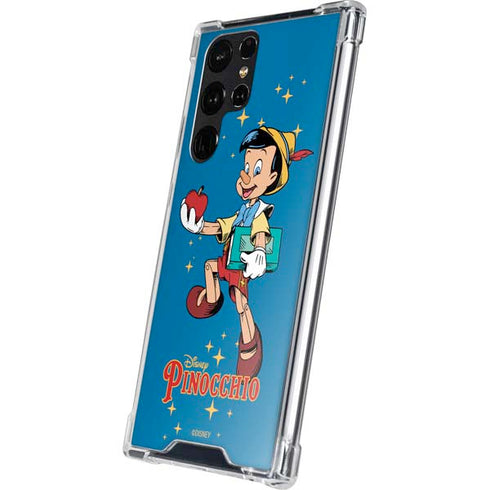 Disney Pinocchio No Strings Attached Galaxy S24 Ultra Clear Case