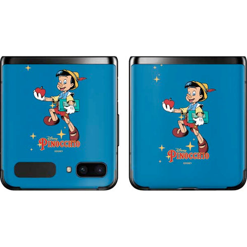 Disney Pinocchio No Strings Attached Galaxy Z Flip Skin
