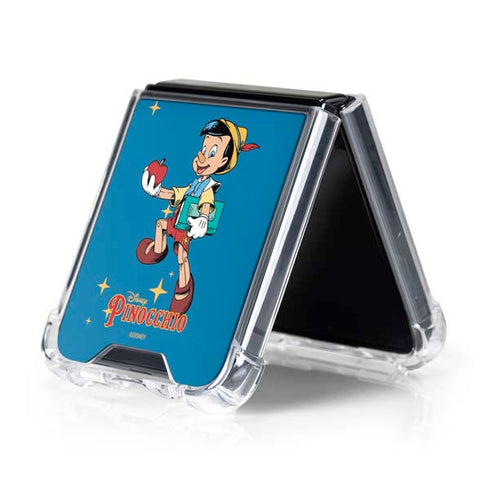 Disney Pinocchio No Strings Attached Galaxy Z Flip5 5G Clear Case
