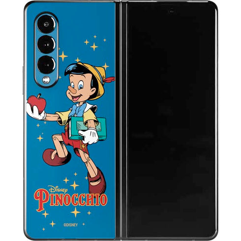 Disney Pinocchio No Strings Attached Galaxy Z Fold3 5G Skin