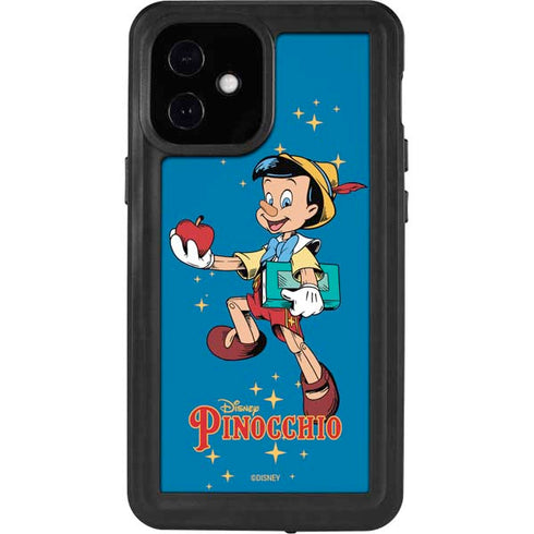 Disney Pinocchio No Strings Attached iPhone 12 Mini Waterproof Case