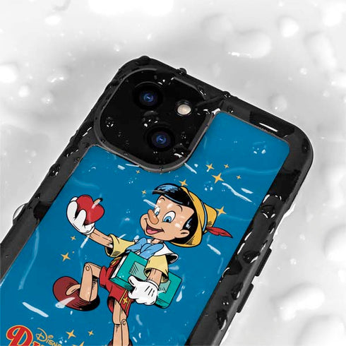 Disney Pinocchio No Strings Attached iPhone 13 Mini Waterproof Case