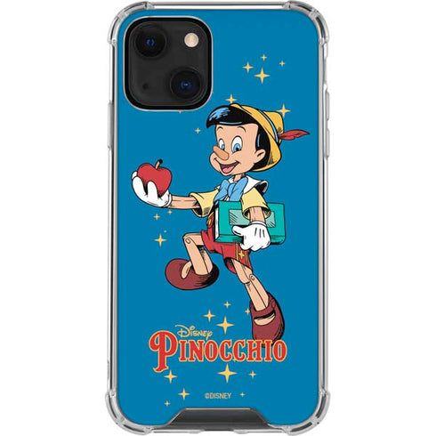 Disney Pinocchio No Strings Attached iPhone 14 Plus Clear Case