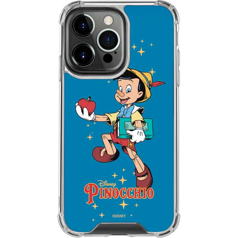 Disney Pinocchio No Strings Attached iPhone 14 Pro Clear Case