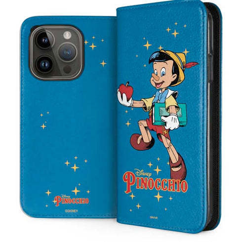 Disney Pinocchio No Strings Attached iPhone 14 Pro Folio Case