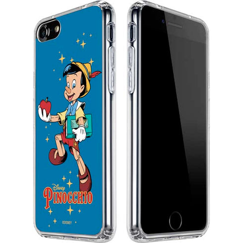 Disney Pinocchio No Strings Attached iPhone SE (2nd & 3rd Gen) Clear Case