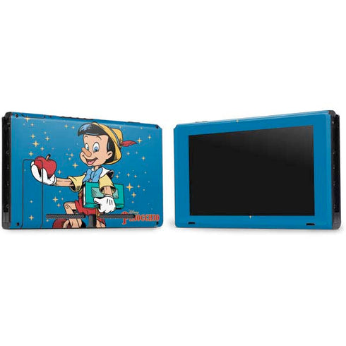 Disney Pinocchio No Strings Attached Nintendo Switch Bundle Skin