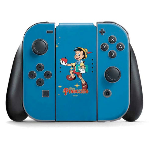 Disney Pinocchio No Strings Attached Nintendo Switch (2017-2021) Joy-Con Controller Skin
