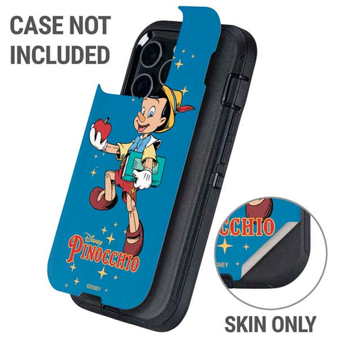 Disney Pinocchio No Strings Attached Otterbox Defender iPhone Skin