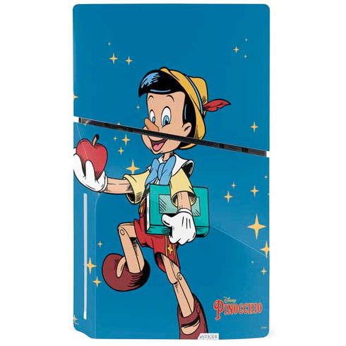 Disney Pinocchio No Strings Attached PS5 Slim Disk Console Skin