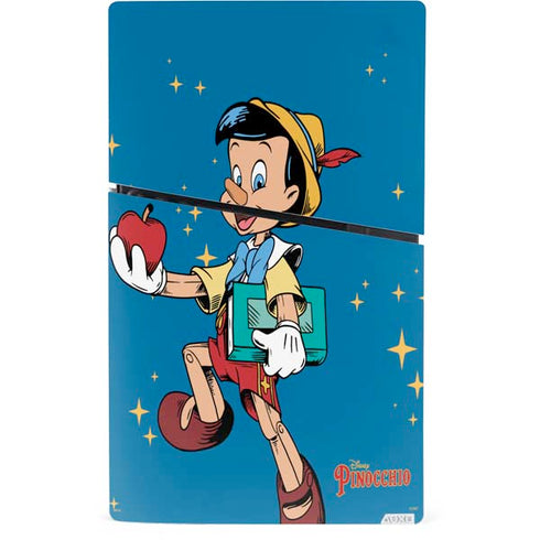 Disney Pinocchio No Strings Attached PS5 Slim Digital Edition Bundle Skin