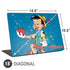 Disney Pinocchio No Strings Attached Universal Laptop 18in (14.6 x 10.6in) Skin