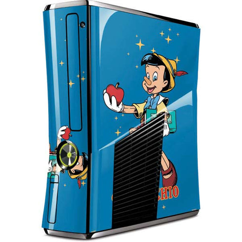 Disney Pinocchio No Strings Attached Xbox 360 Slim (2010) Skin