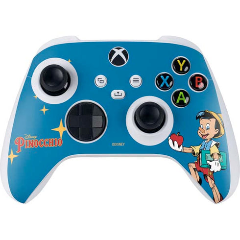 Disney Pinocchio No Strings Attached Xbox Series S Controller Skin
