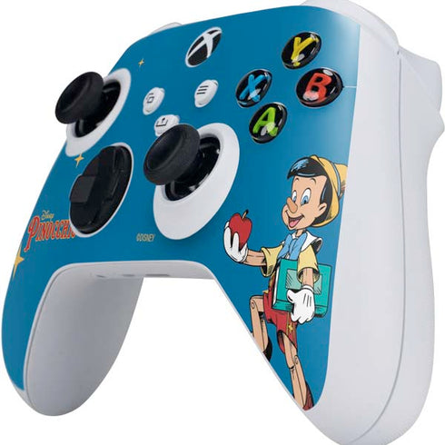 Disney Pinocchio No Strings Attached Xbox Series S Controller Skin