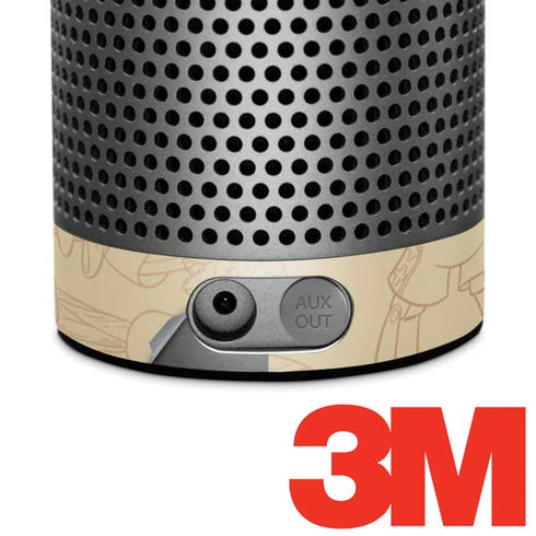 Disney Pinocchio Sketches Portrait Amazon Echo Skin