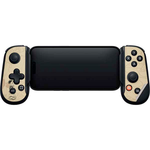 Disney Pinocchio Sketches Portrait Backbone One for iPhone Game Controller Skin