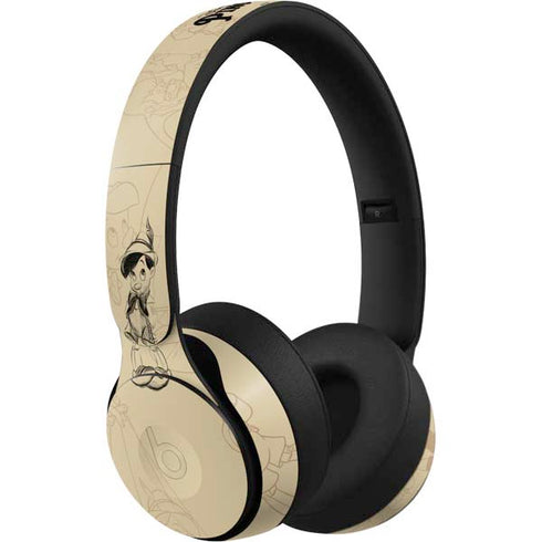Disney Pinocchio Sketches Portrait Beats Solo Pro Skin