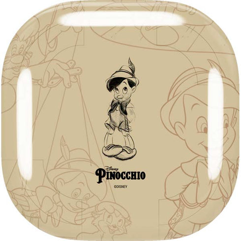 Disney Pinocchio Sketches Portrait Galaxy Buds Live Skin