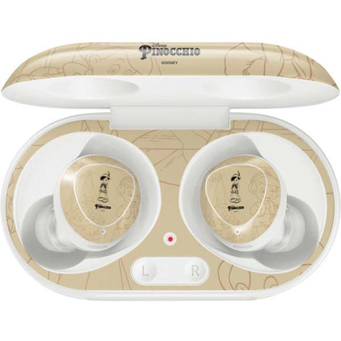 Disney Pinocchio Sketches Portrait Galaxy Buds Plus Skin
